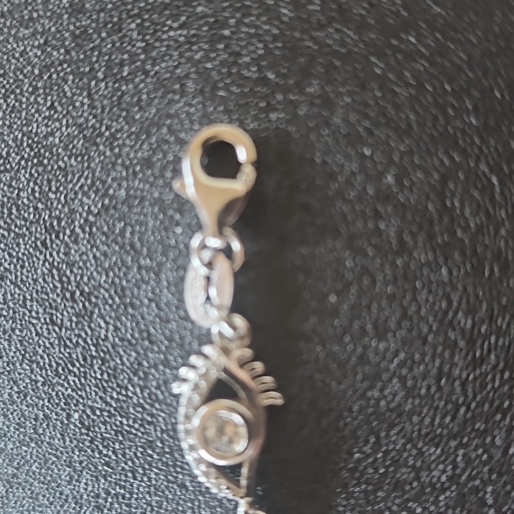 Silver evil eye braclet - Picture 3 of 6